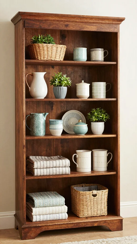 11 Living Room Hutch Decorating Ideas for a Beautiful Organized Display - 11. Maintain Regular Updates 1