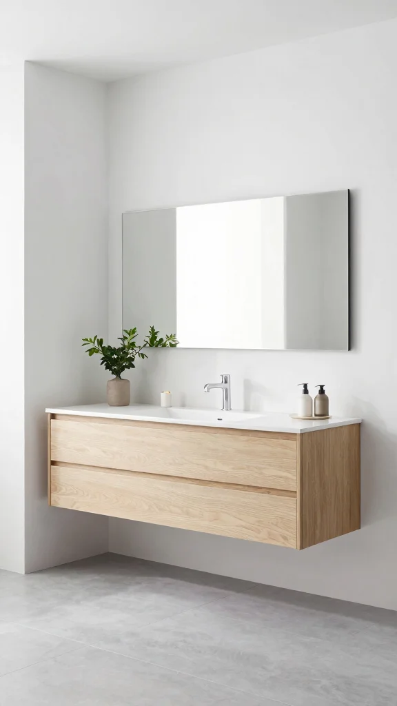 12 Bathroom Decor Trends for 2026 to Watch and Try - 3. Minimalist Bathroom Ideas 1