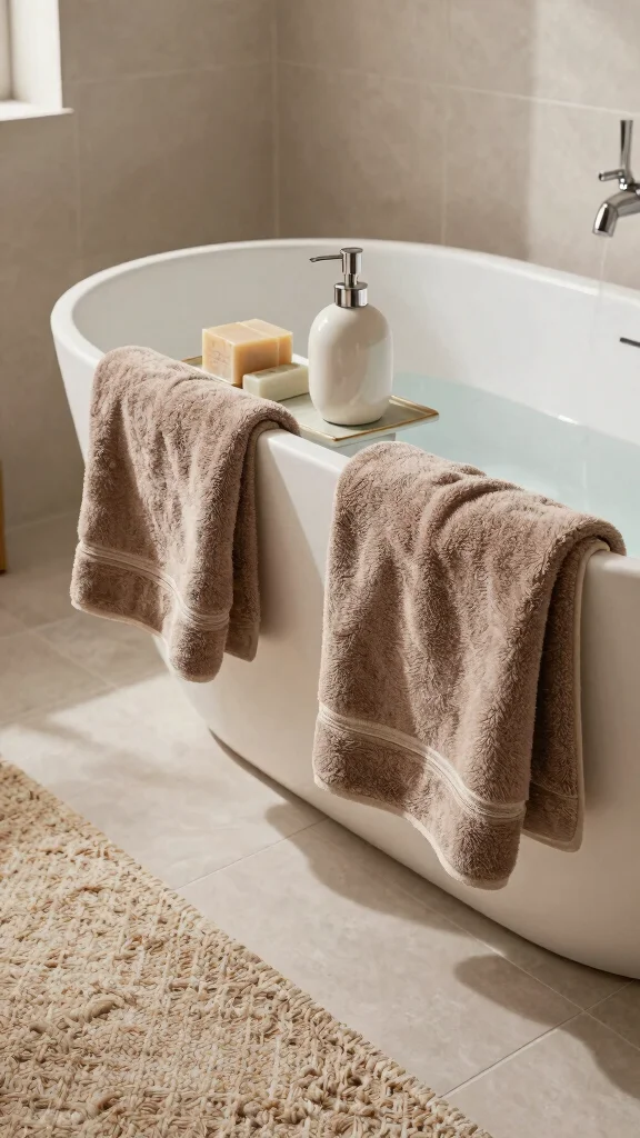 12 Bathroom Decor Trends for 2026 to Watch and Try - 4. Luxurious Accessories 1
