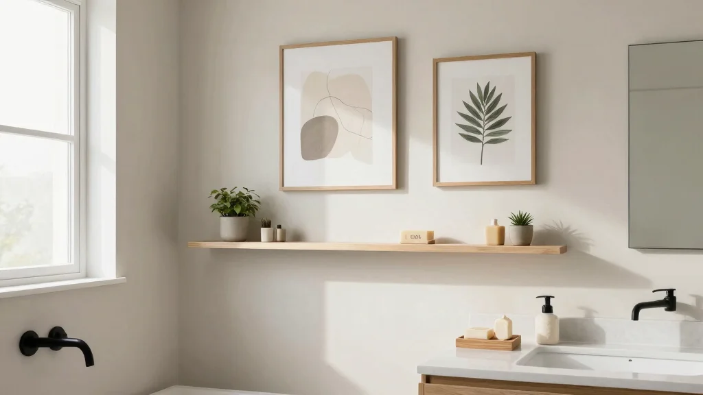 12 Bathroom Empty Wall Decor Ideas to Fill Every Blank Spot Beautifully