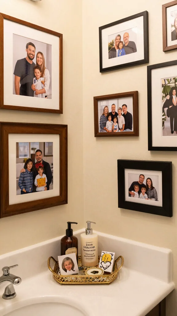 12 Bathroom Organization Decor Ideas for a Tidy Beautiful Space - 12. Personalized Touches 1