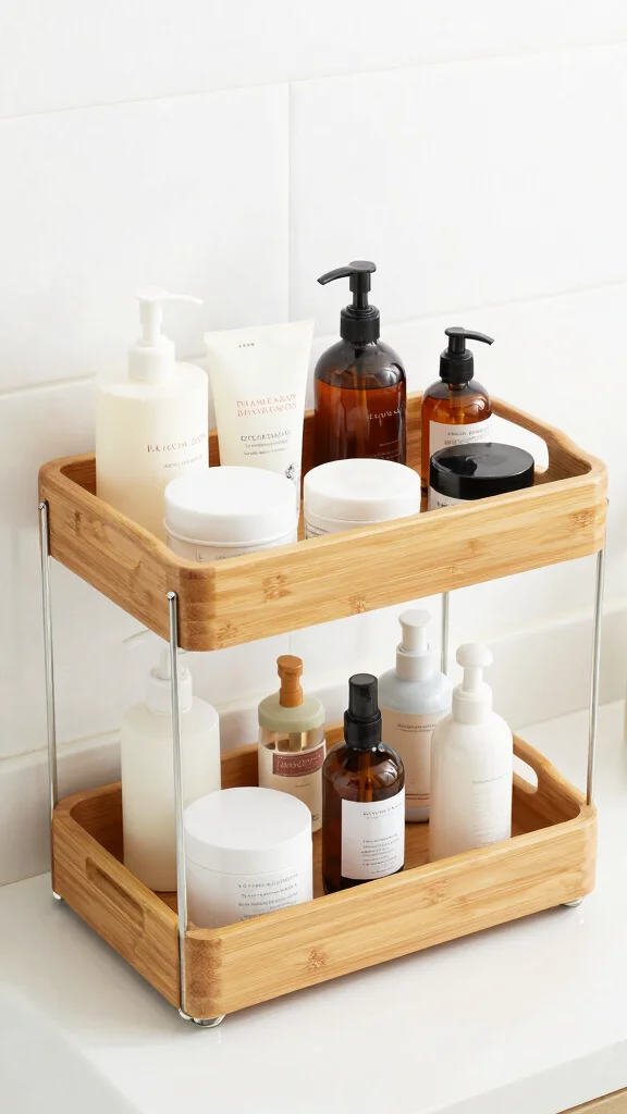 12 Bathroom Storage Decor Ideas That Are Both Functional and Stylish - 10. Bathroom Caddy for Essentials 1