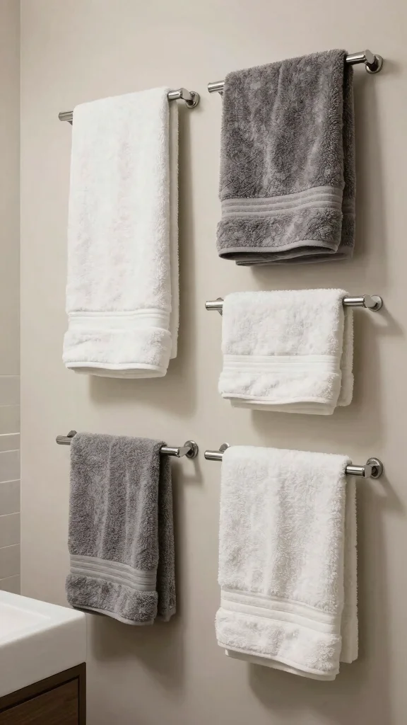 12 Bathroom Towel Decor Ideas for Display Folding and Hanging - Conclusion 1