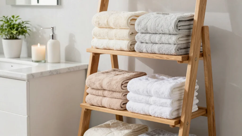12 Bathroom Towel Decor Ideas for Display Folding and Hanging