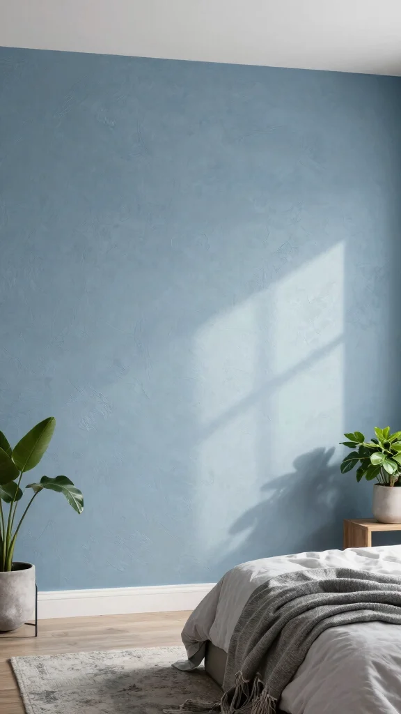 12 Bedroom Accent Wall Ideas for Color, Texture, and Drama - 3. Textured Plaster Finish 1