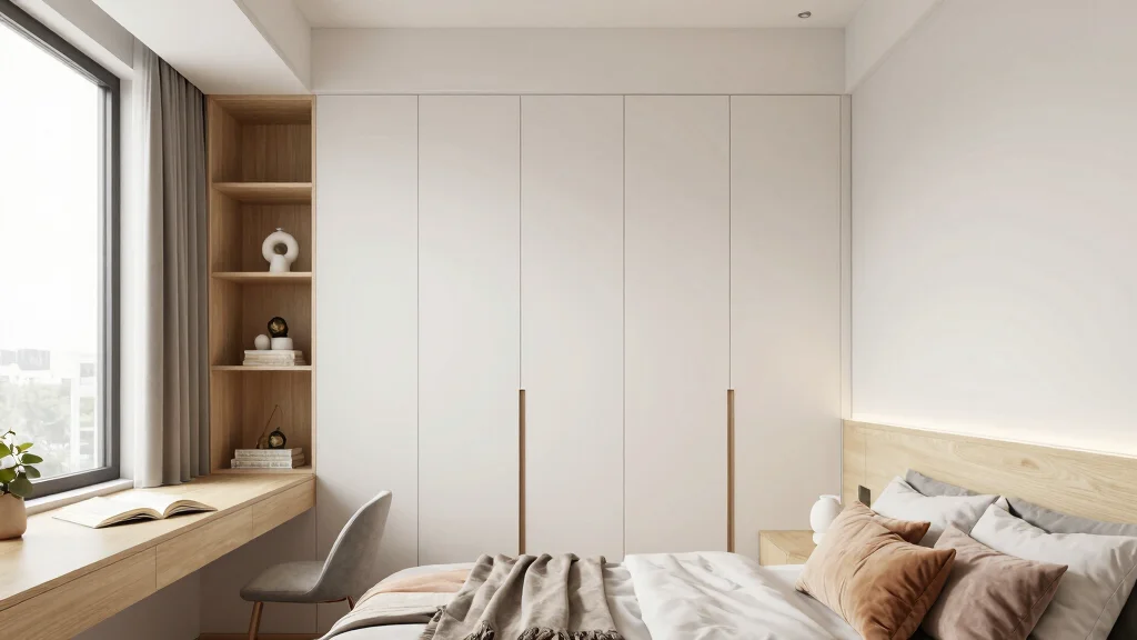 12 Bedroom Built-In Ideas for Wardrobes Shelves and Headboard Walls