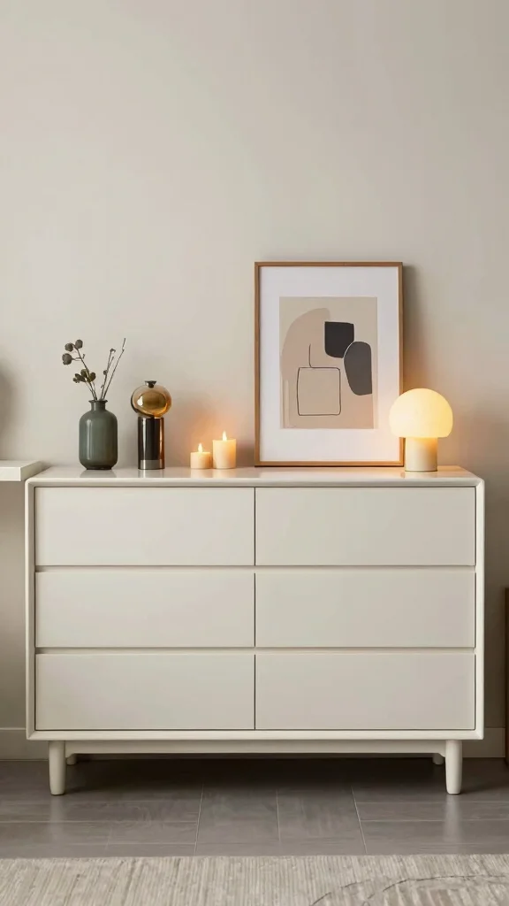 12 Bedroom Dresser Decor Ideas for a Styled Beautiful Top Surface - 12. Final Touches: The Art of Arrangement 1