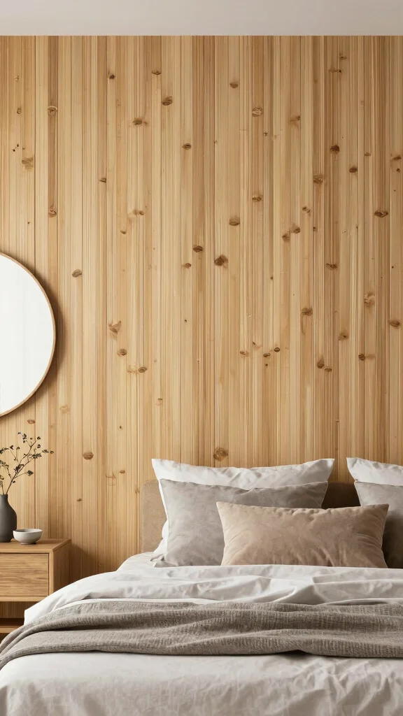12 Bedroom Feature Wall Ideas for a Focal Point That Defines the Room - 7. Textured Wall Panels 1