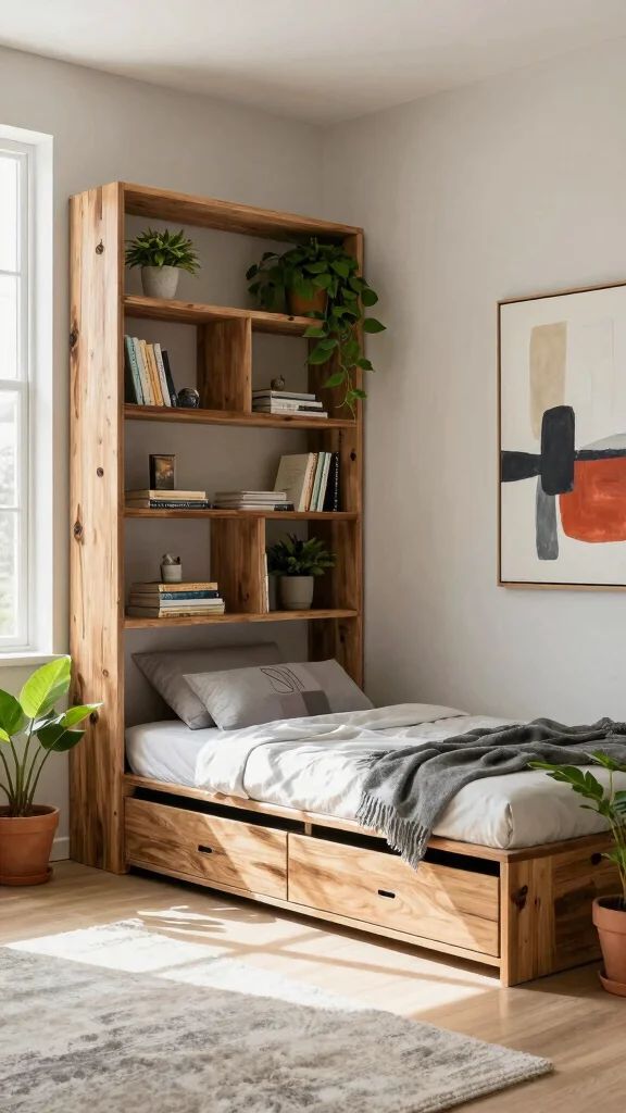 12 Bedroom Furniture Design Ideas for a Stylish Functional Sleep Space - 2. Modular Furniture Solutions 1