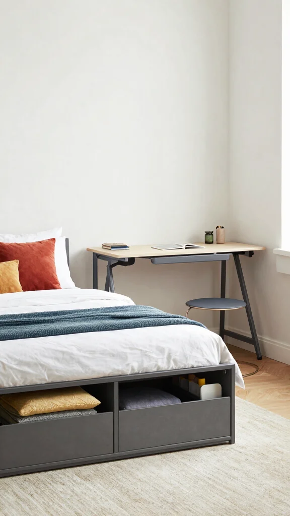 12 Bedroom Furniture Design Ideas for a Stylish Functional Sleep Space - 4. Multi-Functional Furniture 1