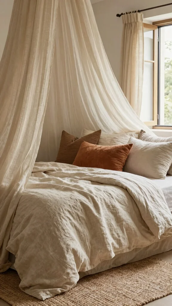 12 Bedroom Furniture Design Ideas for a Stylish Functional Sleep Space - 5. Sustainable Fabrics 1