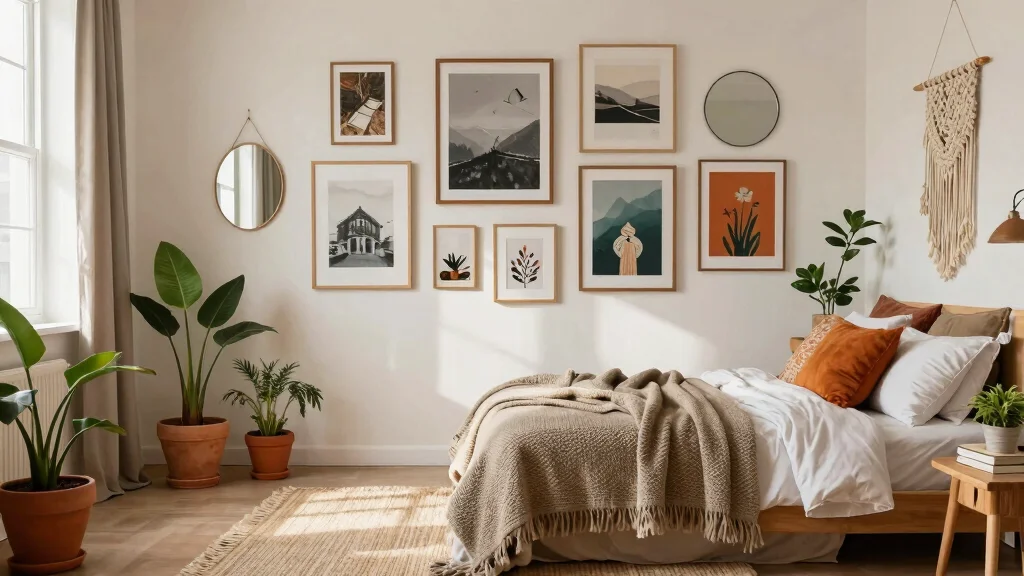 12 Bedroom Gallery Wall Ideas for a Curated Personal Wall Display