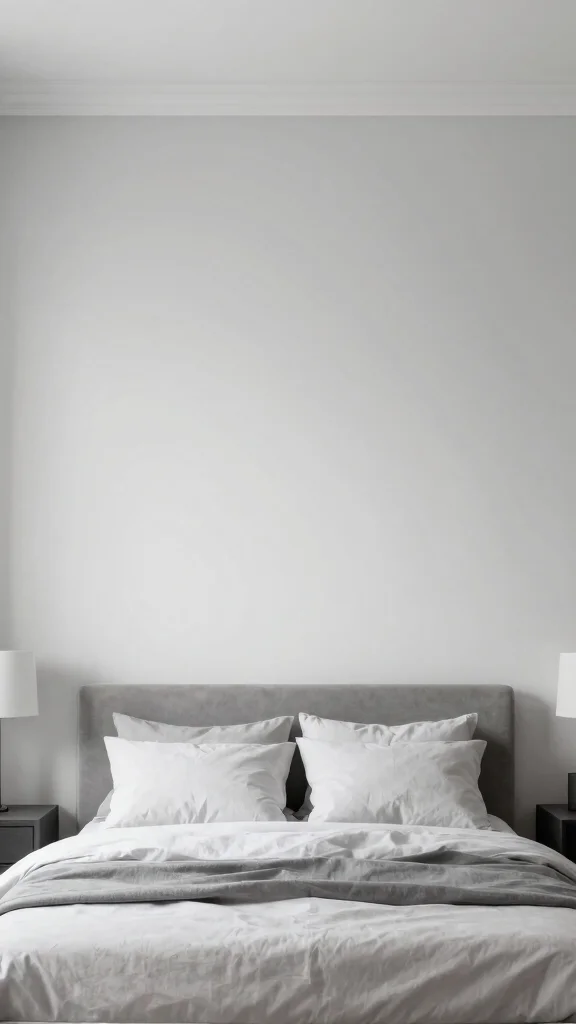 12 Bedroom Mural Ideas for a Bold Artistic Unique Wall - 11. Minimalist Monochrome 1