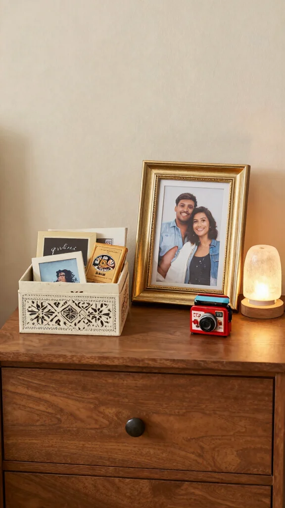 12 Bedroom Nightstand Decor Ideas for a Functional Styled Bedside - 10. Personal Touches 1