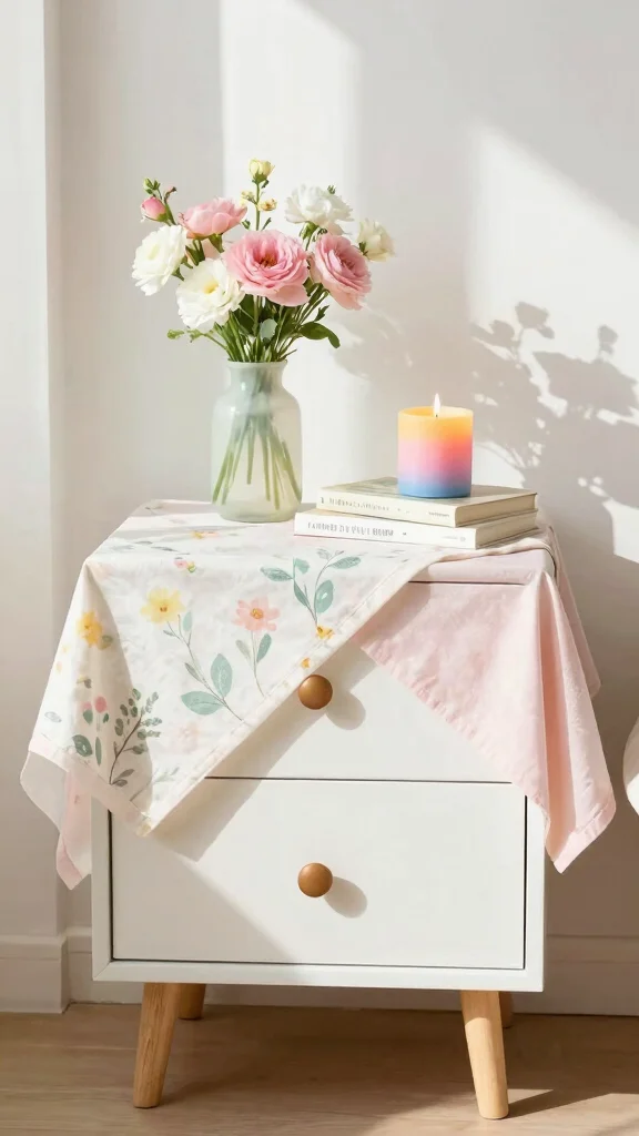 12 Bedroom Nightstand Decor Ideas for a Functional Styled Bedside - 7. Seasonal Changes 1