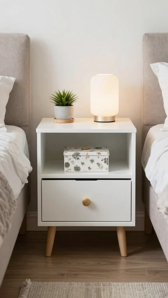 12 Bedroom Nightstand Ideas for Every Style and Space - 9. Smart Storage Solutions 1