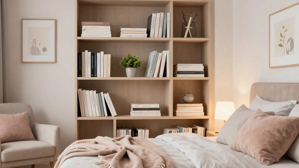 12 Bedroom Shelf Ideas for Books Decor and Organized Storage