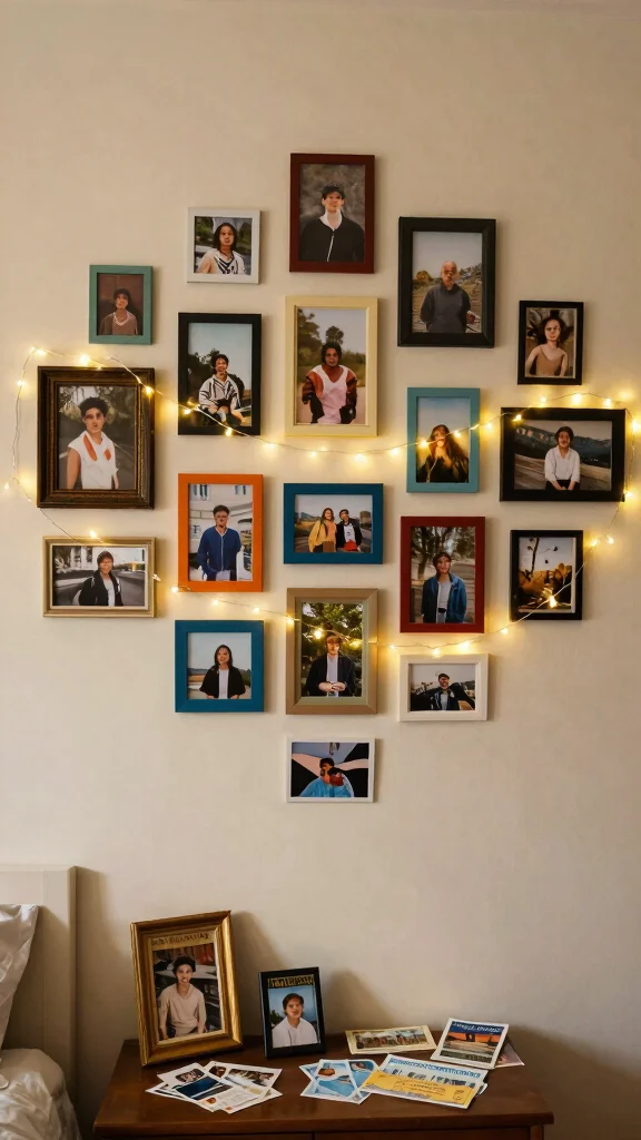 12 Budget Bedroom Makeover Ideas That Look Expensive Without the Price Tag - 11. Personalize with Photos and Memories 1