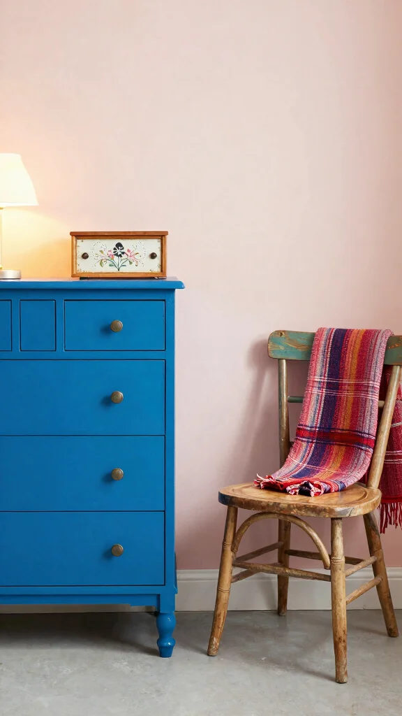 12 Budget Bedroom Makeover Ideas That Look Expensive Without the Price Tag - 5. Upcycle Old Furniture for a Fresh Look 1