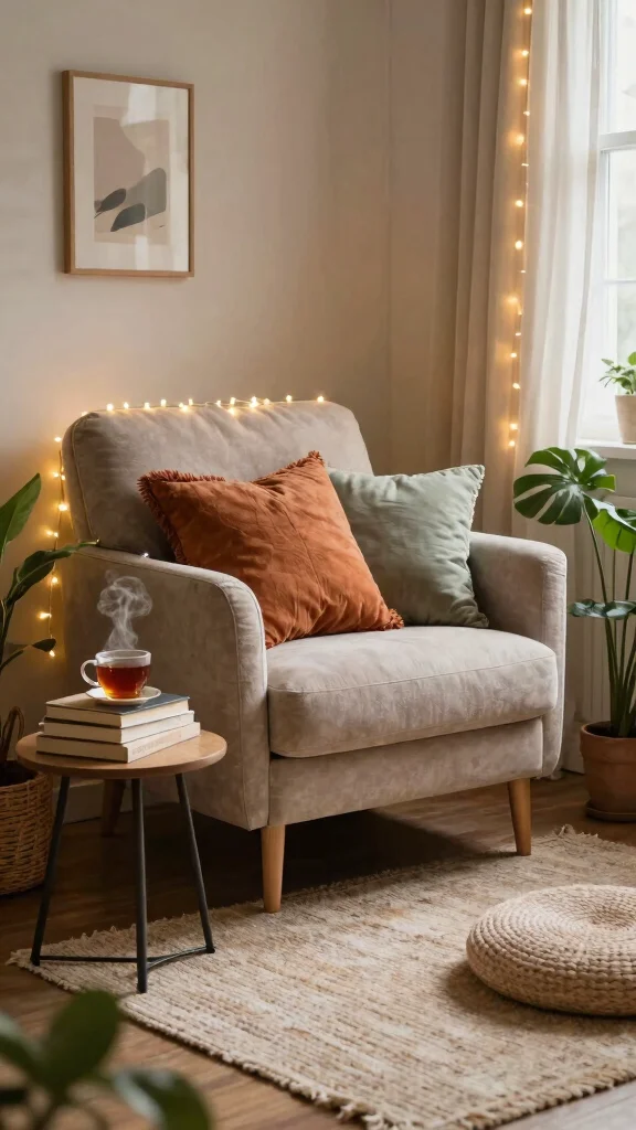 12 Budget Bedroom Makeover Ideas That Look Expensive Without the Price Tag - 7. Create a Cozy Reading Nook 1