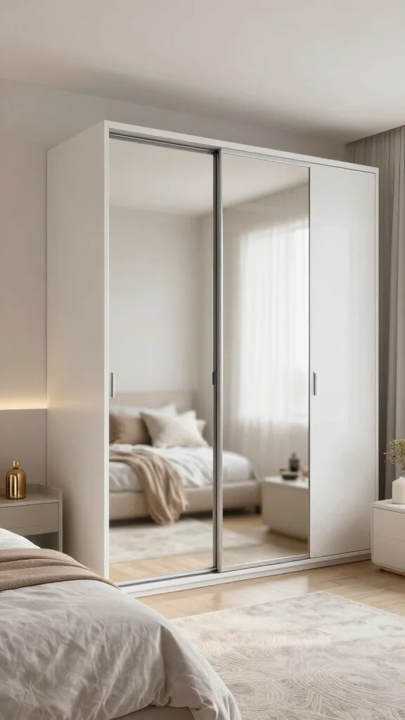 12 Built-In Bedroom Wardrobe Ideas for a Seamless Space-Smart Storage - 2. Sliding Door Wardrobes 1