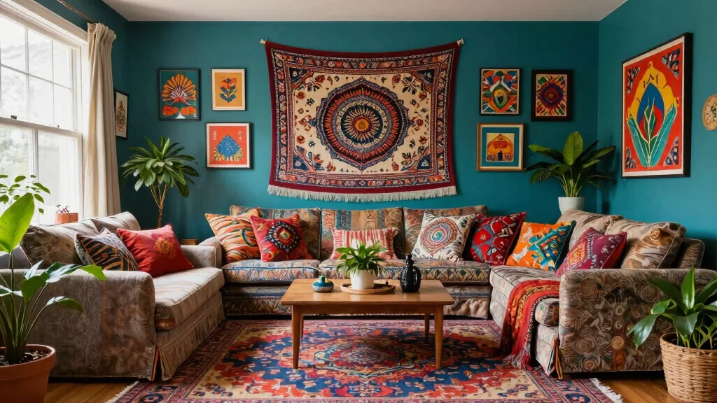 12 Living Room Accent Wall Ideas for Color, Texture, and Drama