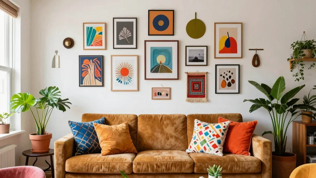 12 Living Room Gallery Wall Ideas for a Curated Personal Display
