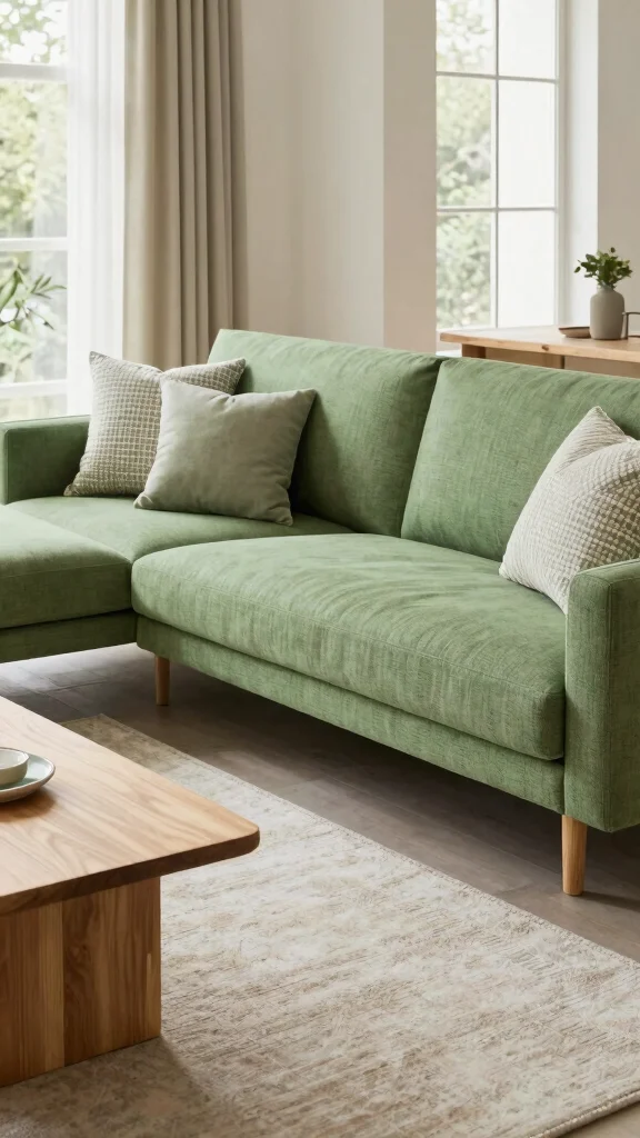 12 Living Room Sofa Design Ideas for Every Style and Space - 2. Eco-Friendly Sectionals for Smart Spaces 1