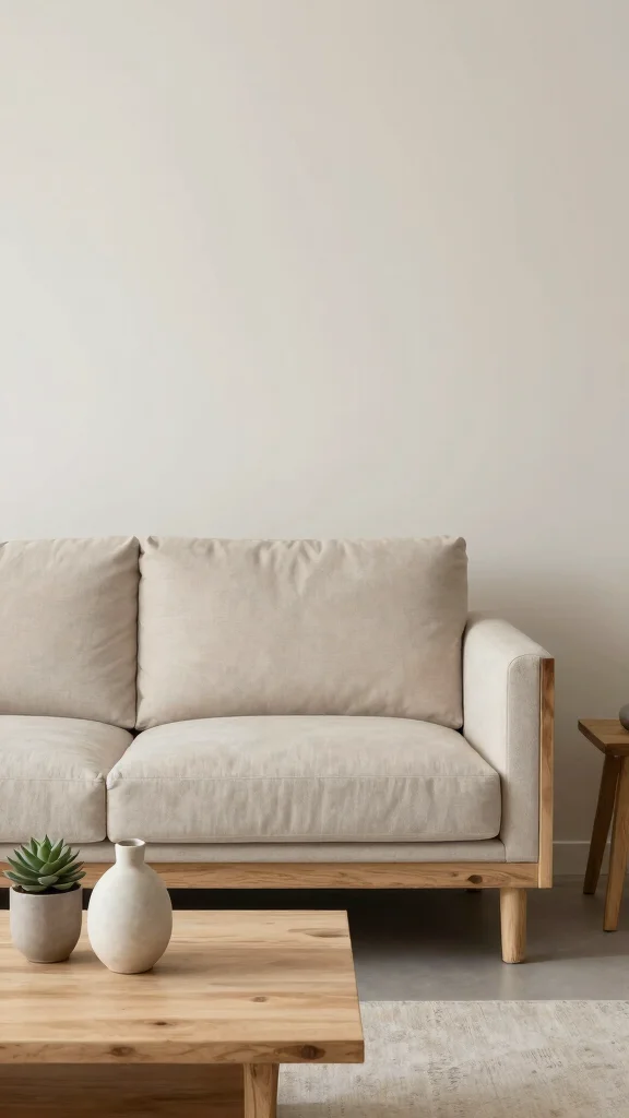 12 Living Room Sofa Design Ideas for Every Style and Space - 3. Minimalist Sofas: Less is More 1