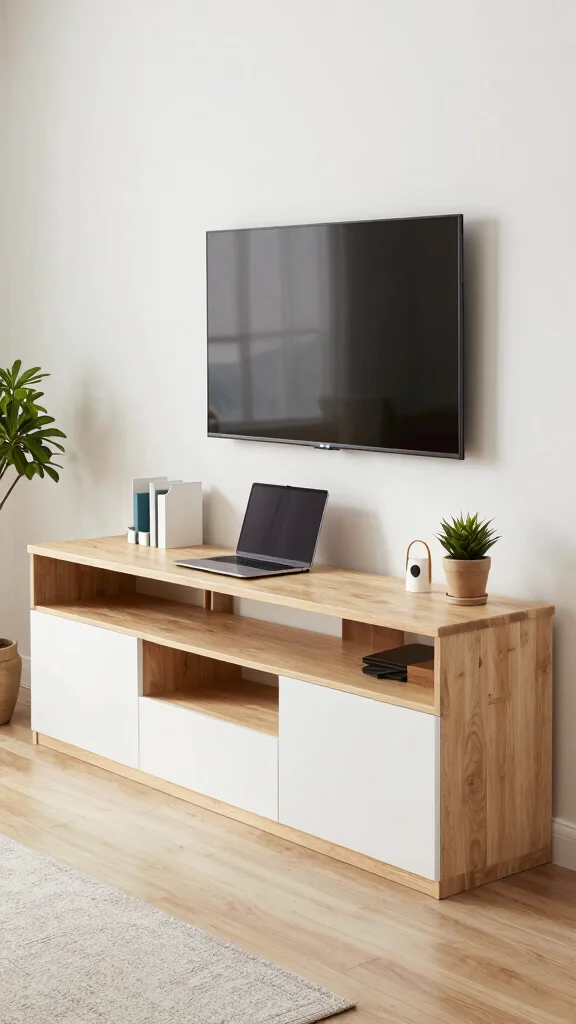 12 Living Room TV Unit Design Ideas for a Sleek Stylish Media Wall - 5. Multi-Functional Units 1