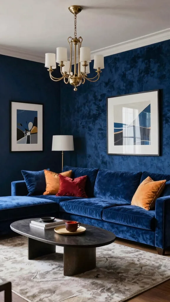 12 Living Room Wall Texture Ideas for a Tactile Dimensional Finish - 5. Fabric Wall Treatments for Soft Elegance 1