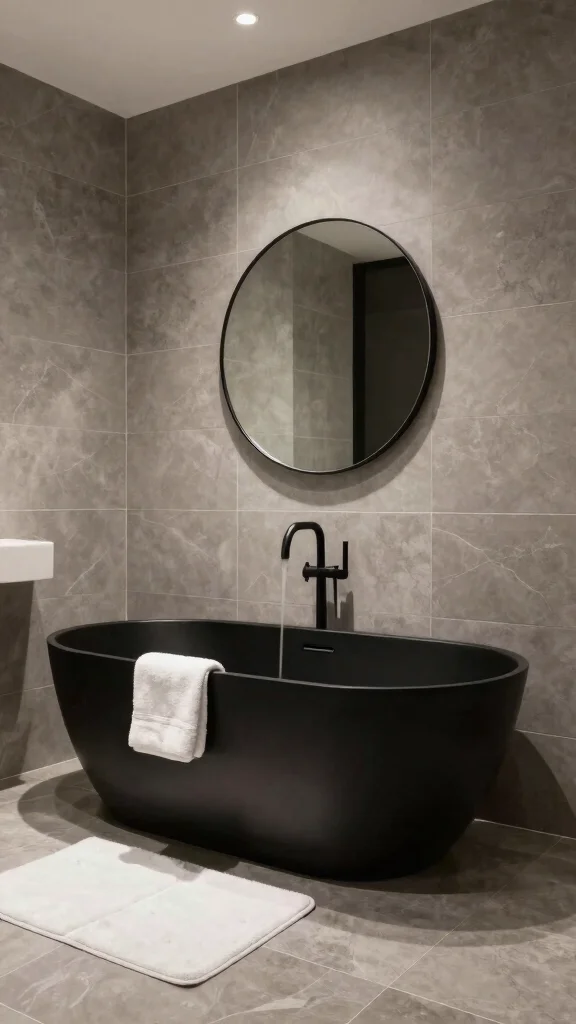 12 Modern Bathroom Decor Ideas for a Sleek Polished Space - 1. Embrace Monochromatic Schemes 1