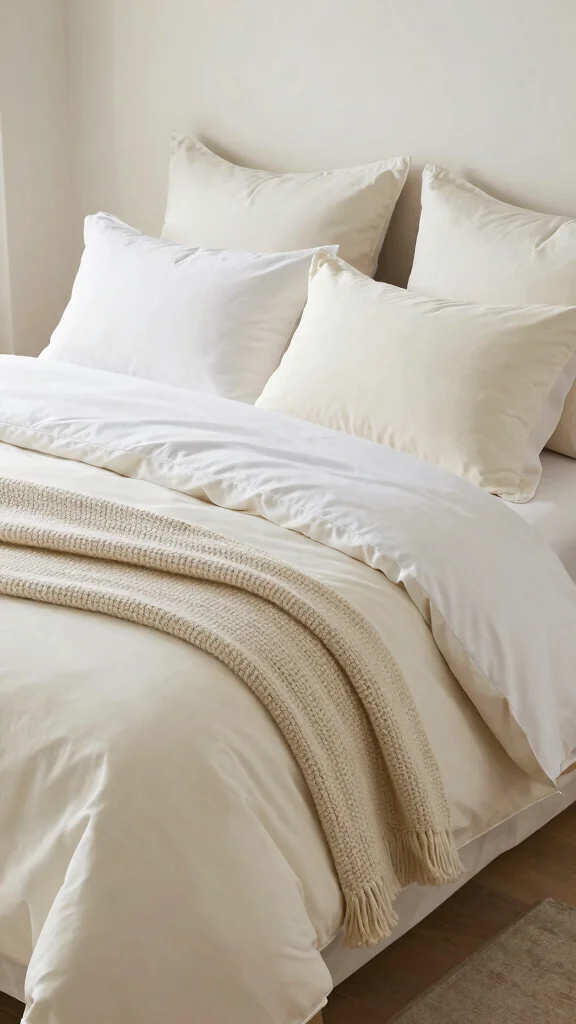 12 Quiet Luxury Bedroom Ideas for an Understated Elevated Sleep Space - 2. Invest in Quality Bedding 1