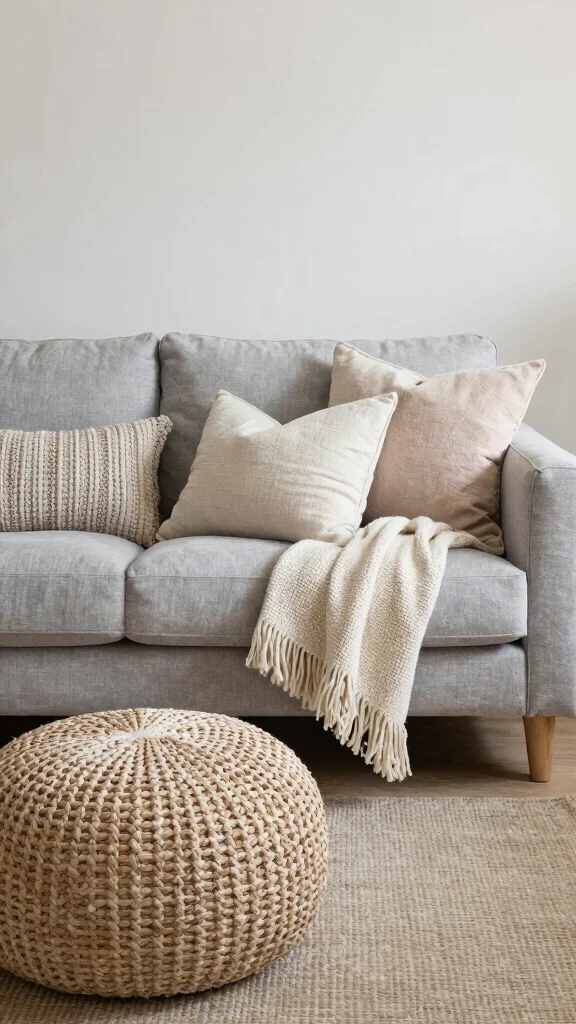 12 Quiet Luxury Living Room Ideas for an Understated Elevated Interior - 11. Incorporate Soft Furnishings 1