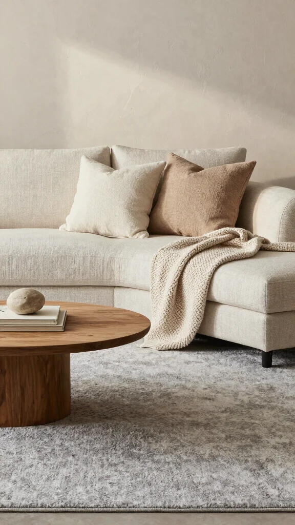 12 Quiet Luxury Living Room Ideas for an Understated Elevated Interior - 3. Create Cozy Textures 1