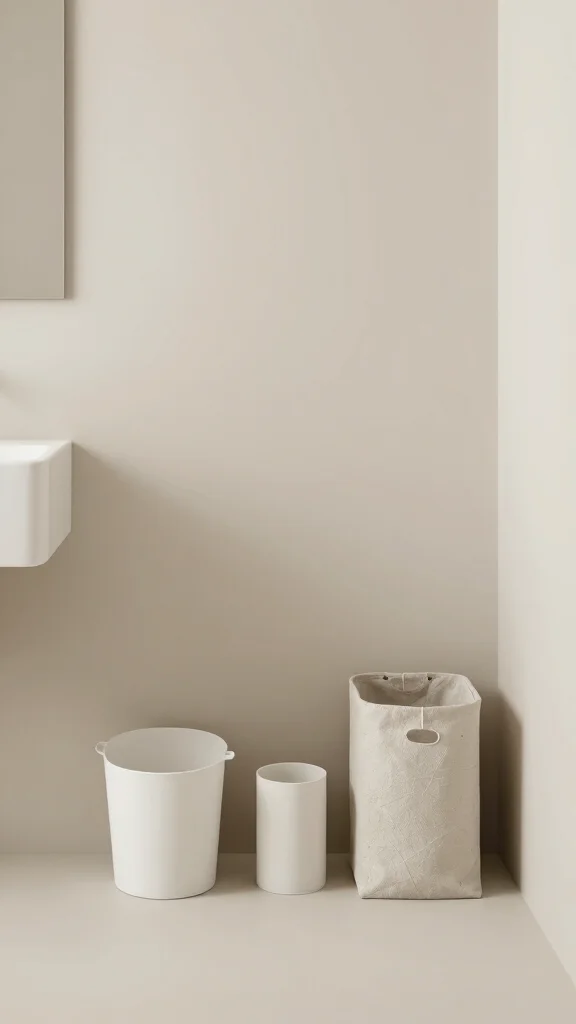 12 Under-Sink Bathroom Decor and Storage Ideas for a Tidy Vanity - 12. Minimalist Approach 1