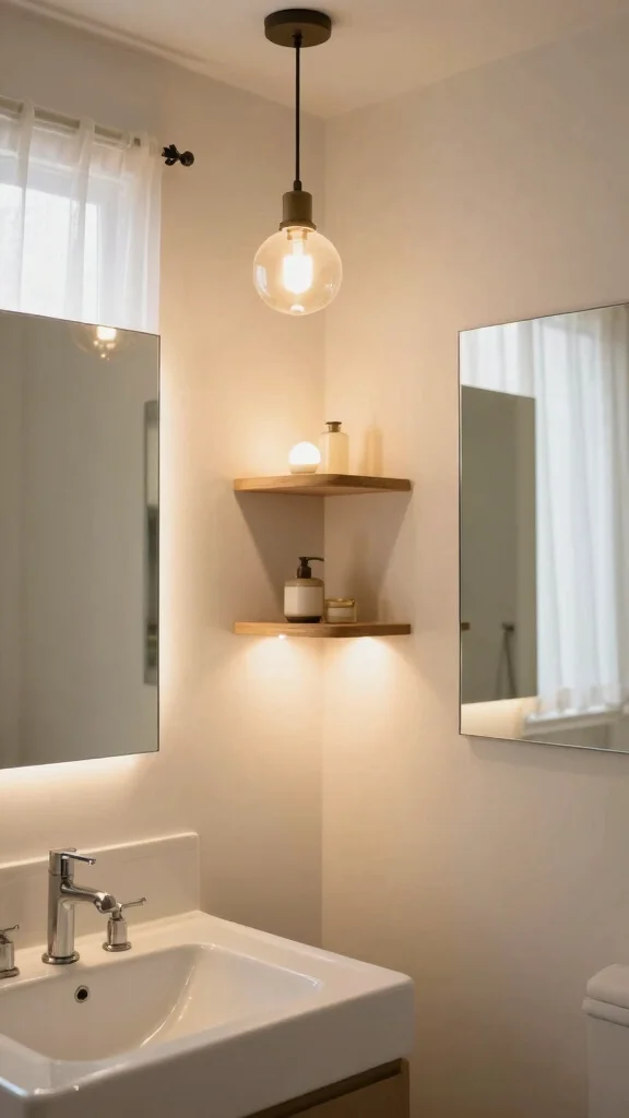 13 Bathroom Decor Inspiration Ideas for Every Style and Taste - 10. Light It Right 1