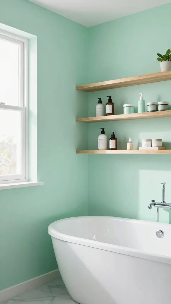13 Bathroom Decor Inspiration Ideas for Every Style and Taste - 6. Eco-Friendly Paint Choices 1