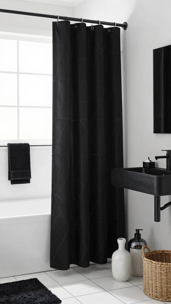 13 Bathroom Decor Set Ideas for a Cohesive Coordinated Look - 1. Monochrome Magic 1