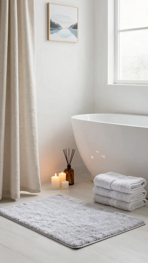 13 Bathroom Decor Set Ideas for a Cohesive Coordinated Look - 3. Spa-Inspired Serenity 1
