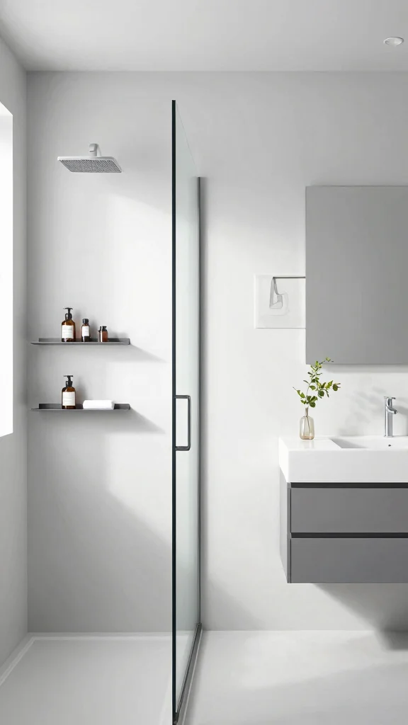 13 Bathroom Decor Set Ideas for a Cohesive Coordinated Look - 7. Modern Minimalism 1