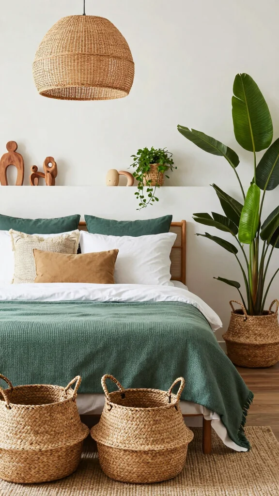 13 Bedroom Furniture Set Ideas for a Cohesive Complete Room - 10. Eco-Chic Decor Accents 1