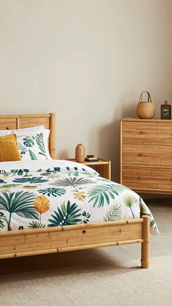 13 Bedroom Furniture Set Ideas for a Cohesive Complete Room - 3. Bamboo Furniture Sets 1