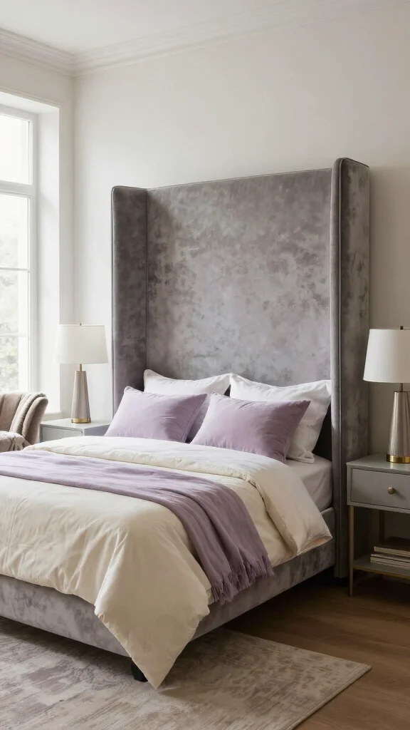 13 Bedroom Headboard Ideas From Upholstered to DIY and Everything Between - 1. Plush Upholstered Elegance 1