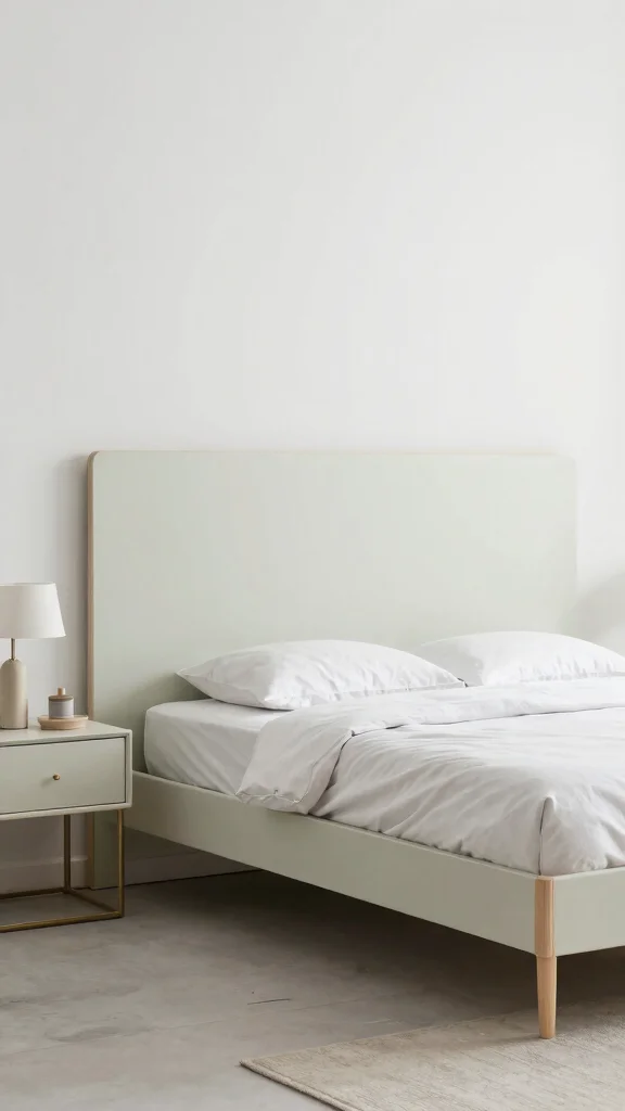 13 Bedroom Headboard Ideas From Upholstered to DIY and Everything Between - 11. Minimalist Panel Headboard 1