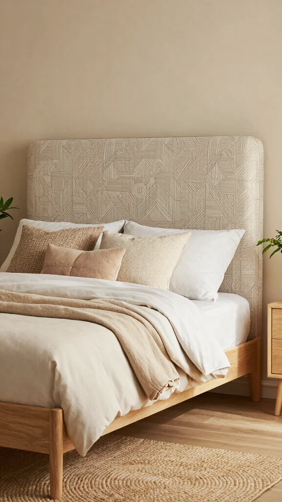 13 Bedroom Headboard Ideas From Upholstered to DIY and Everything Between - 3. Elegant Fabric Covers 1