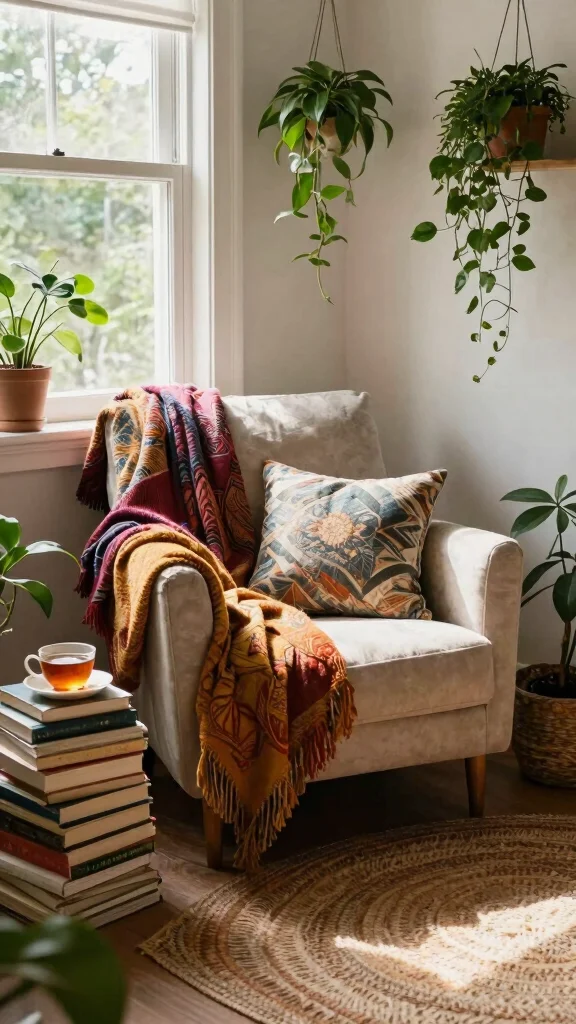 13 Bedroom Interior Design Ideas for a Beautiful Personal Sleep Space - 4. Cozy Nooks for Reading and Reflection 1