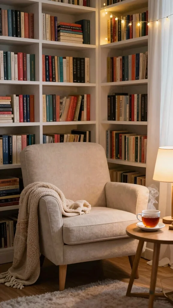 13 Bedroom Makeover Ideas for a Fresh Transformed Space on Any Budget - 12. Create a Cozy Reading Nook 1