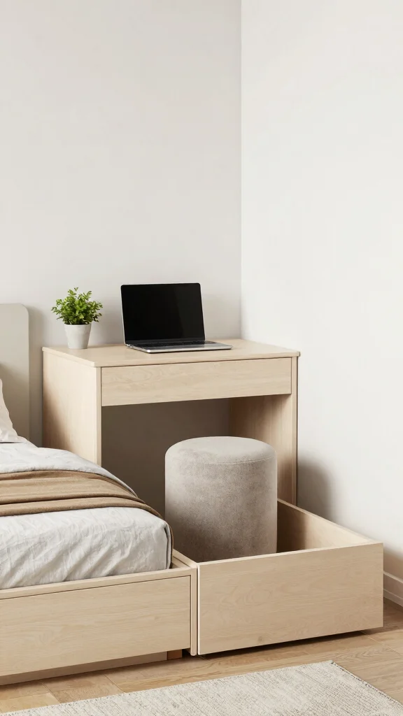 13 Bedroom Makeover Ideas for a Fresh Transformed Space on Any Budget - 4. Utilize Multi-Functional Furniture 1