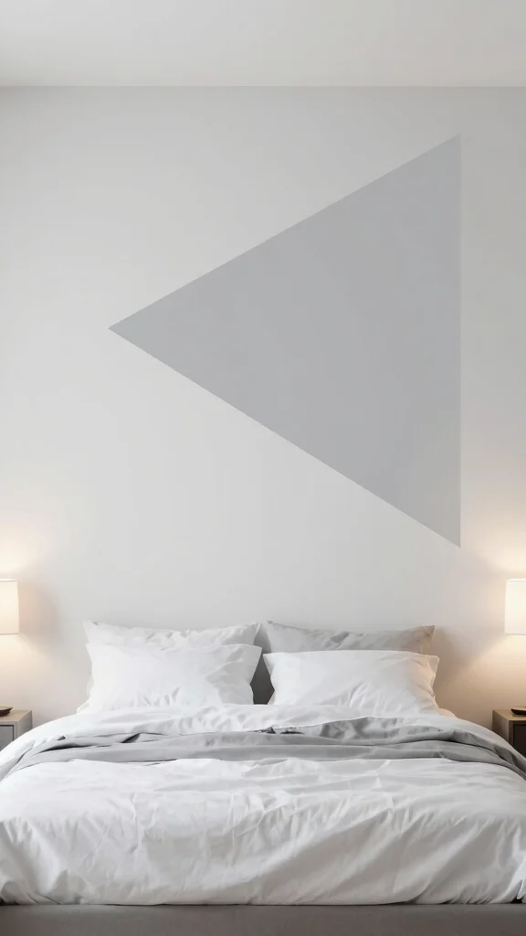 13 Bedroom Wall Decor Ideas for Above the Bed Ledges and Every Wall - 6. Minimalistic Wall Decals 1